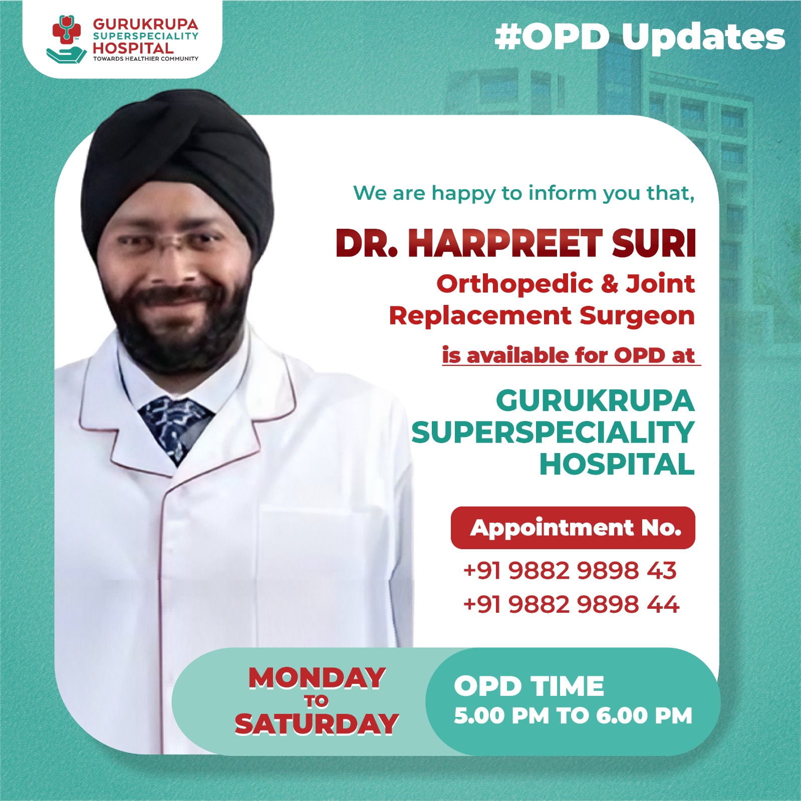 Dr. Harpreet Suri