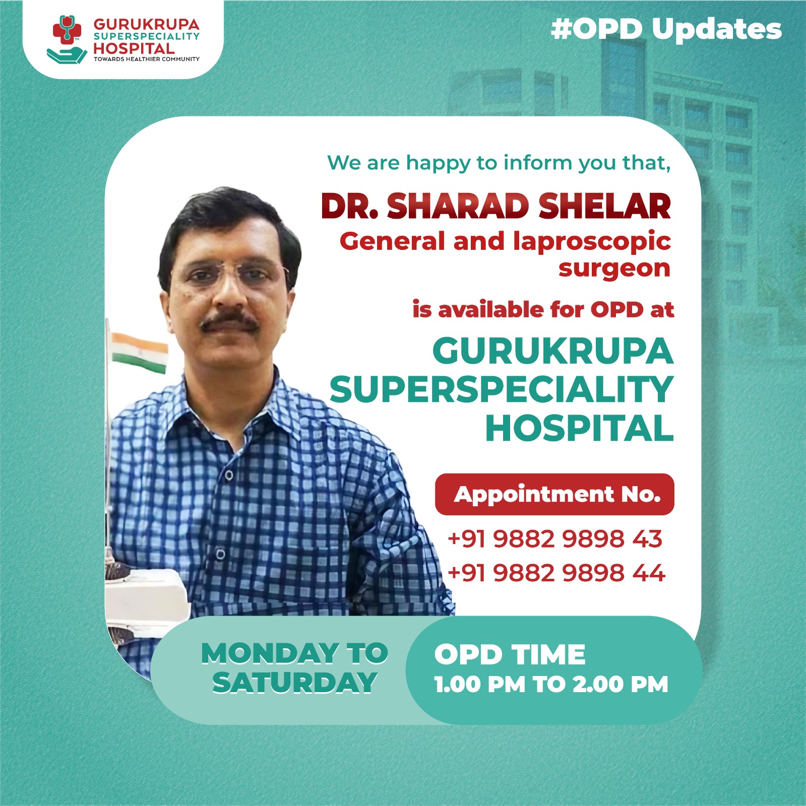Dr. Sharad Shelar