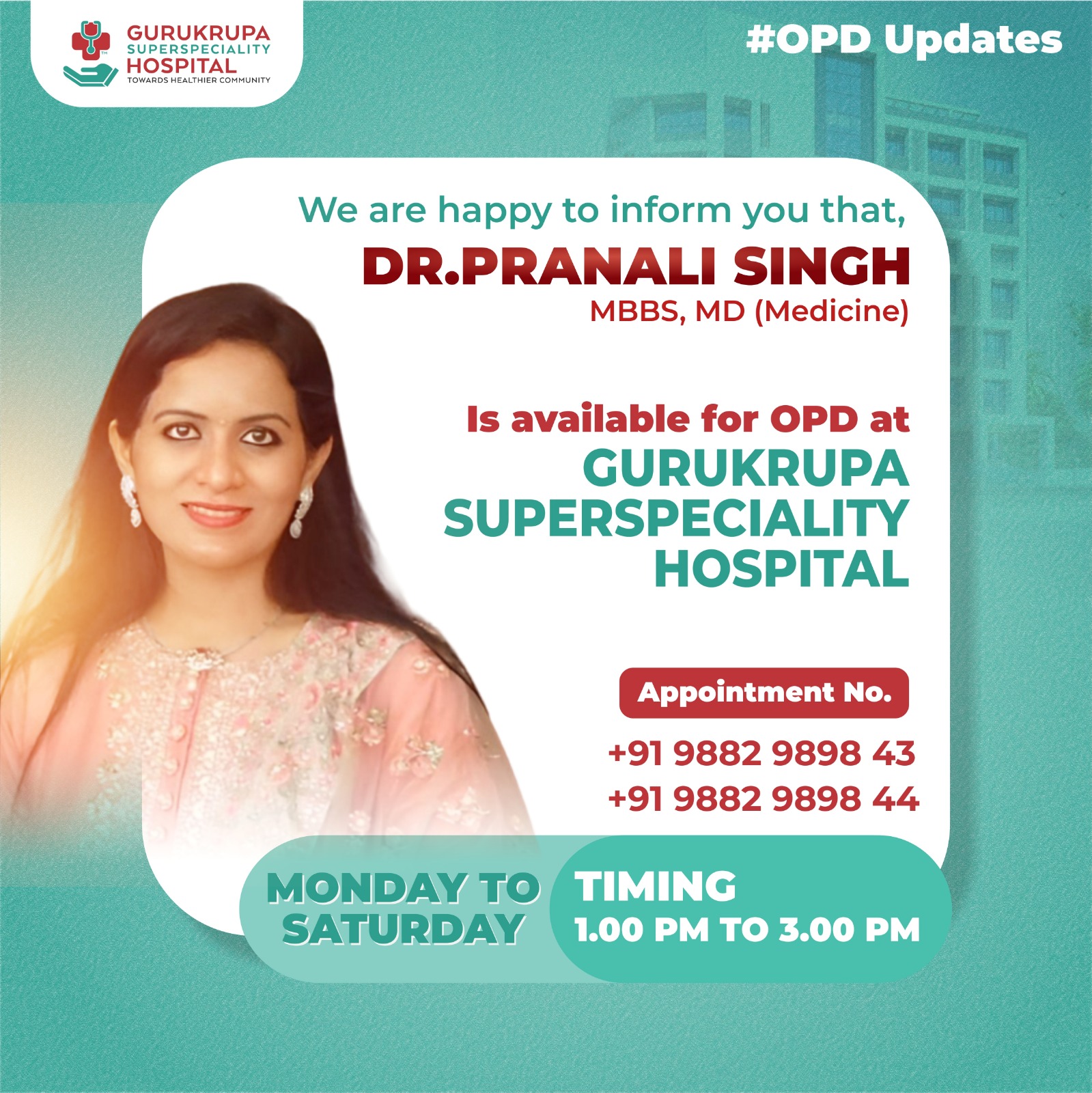 Dr. Pranali Singh